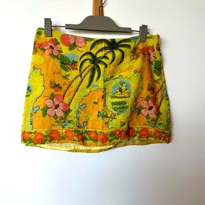Urban Outfitters Colorful Mini Skirt